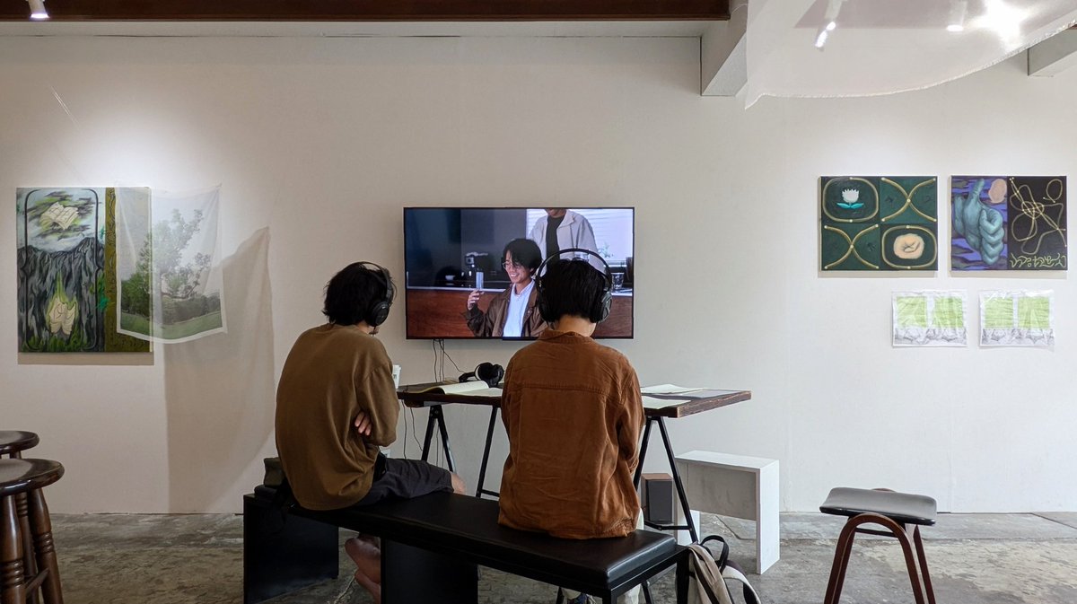 鐘ヶ江歓一・ちぇんしげ 二人展
「問い詰めてようやく語∈るに落ちる’」
2025. 0503 (土) 〜 0629 (日)
土日Sat.Sun. , 5/5, 5/6／15:00-last
火水木金Tue.Wen.Thu.Fri.／18:00-last
月Mon.／定休日Closed（5/7, 8, 20, 21は休業）
 <a href="/toptiptop8866/">K͏a͏n͏i͏c͏h͏i͏ Kanegae</a>