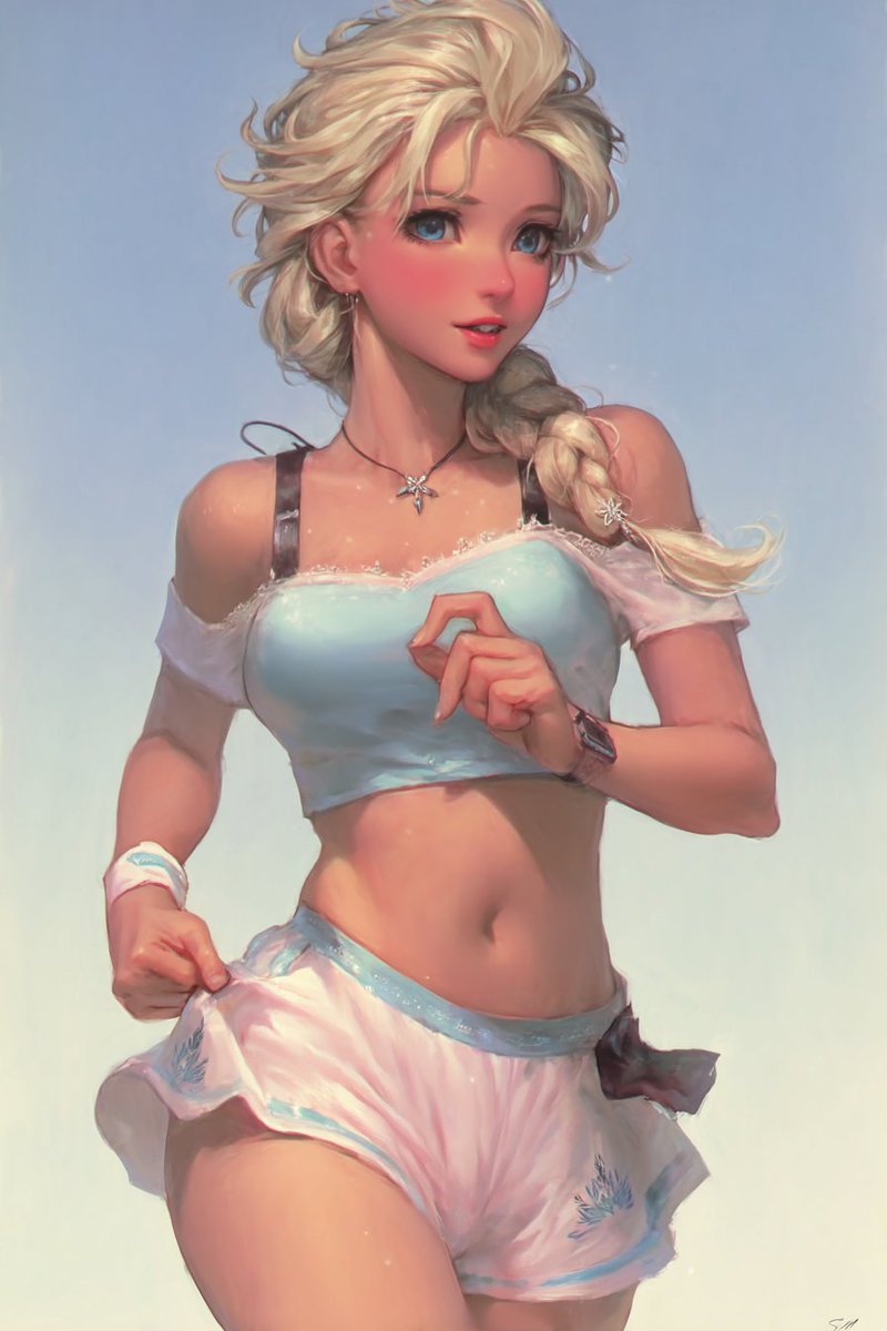 AdMapss's tweet image. #Jogging time 👟 👟 

#elsa