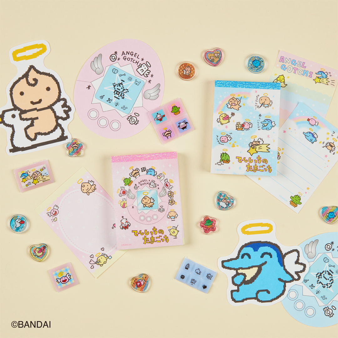 TMGC_net's tweet photo. #サンスター文具 より、#たまごっち のトータルステーショナリー第2弾が5月下旬より順次発売！
1997年に発売された「#てんしっちのたまごっち」に登場するたまごっちたちとパステルカラーがかわいいデザインです👼💖
懐かしいおはじき風シールやパール調のキルティングポーチが新登場！
アイテムの詳細はサンスター文具公式HPをチェック🌟
https://t.co/HL1VjJoJj1

@sunstar_now #Tamagotchi