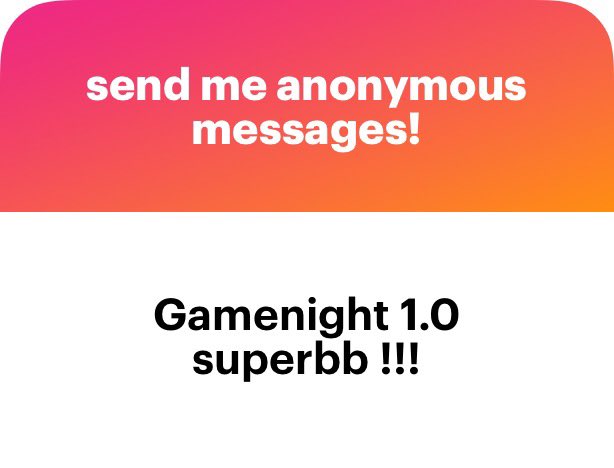 Yess best kannn !! thank you join Gamenight 1.0 🤗 kalau rasa seronok, ajakla kawan2 lain join club STUFF jugak 🫣