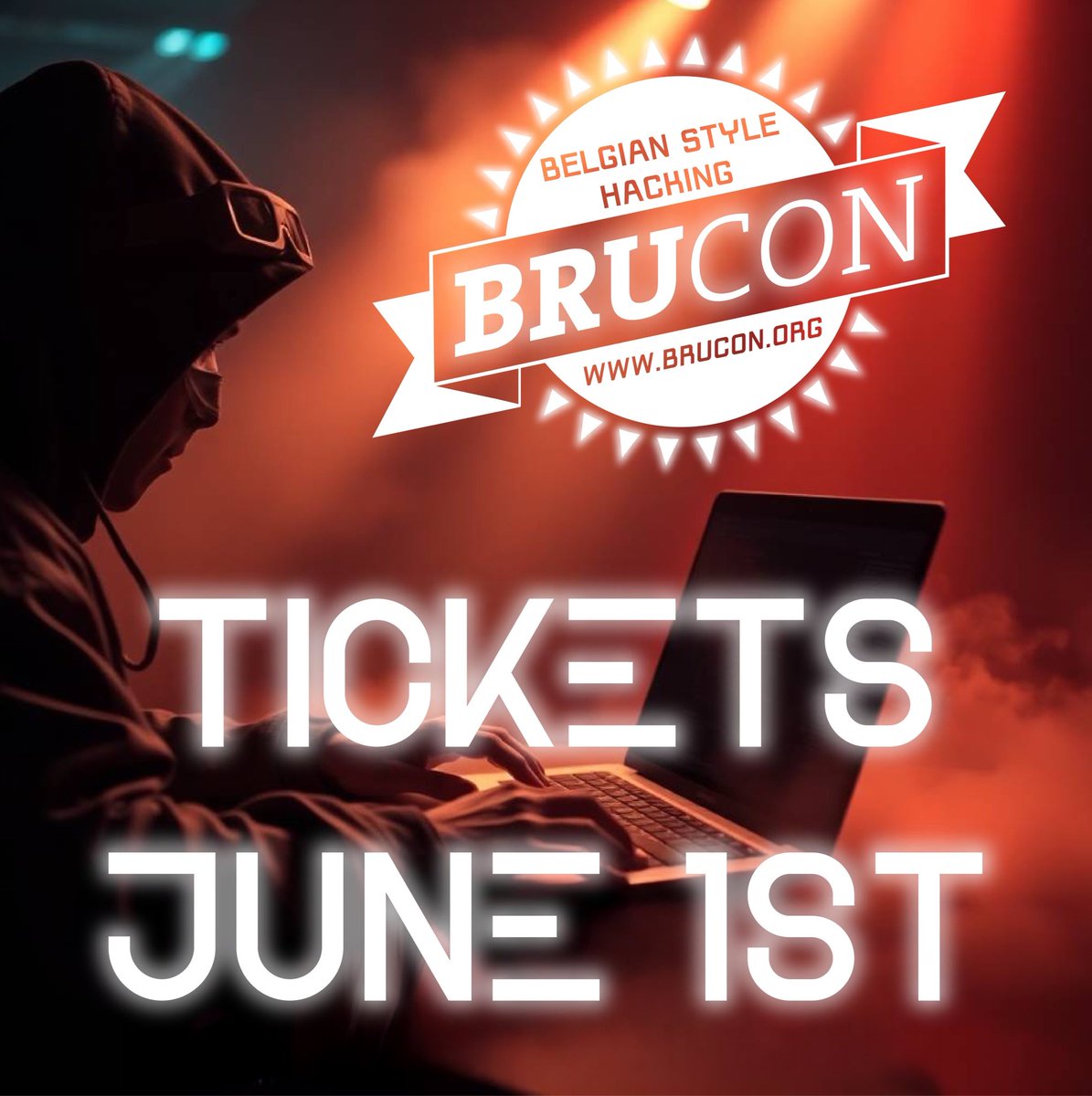 Do not forget, as per tradition we will be opening up the #BruCON0x11 Ticket sale on June 1st at 5 PM CEST! More info will follow soon