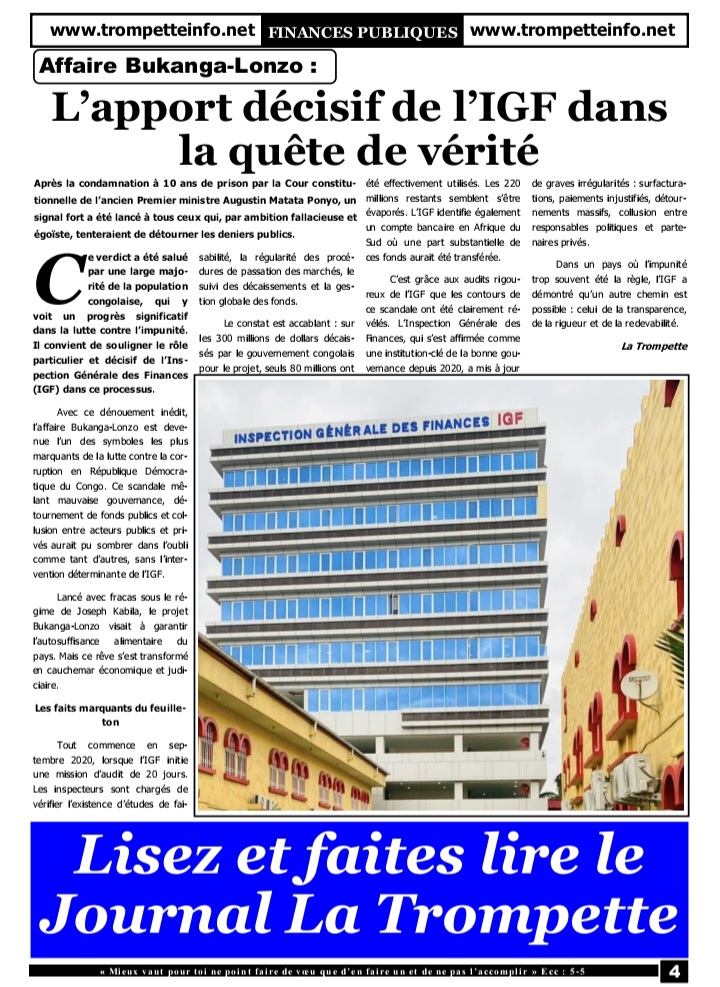 jmutala521's tweet photo. Notre édition de ce lundi 26 mai 2025. https://t.co/YJBqmAlO8C