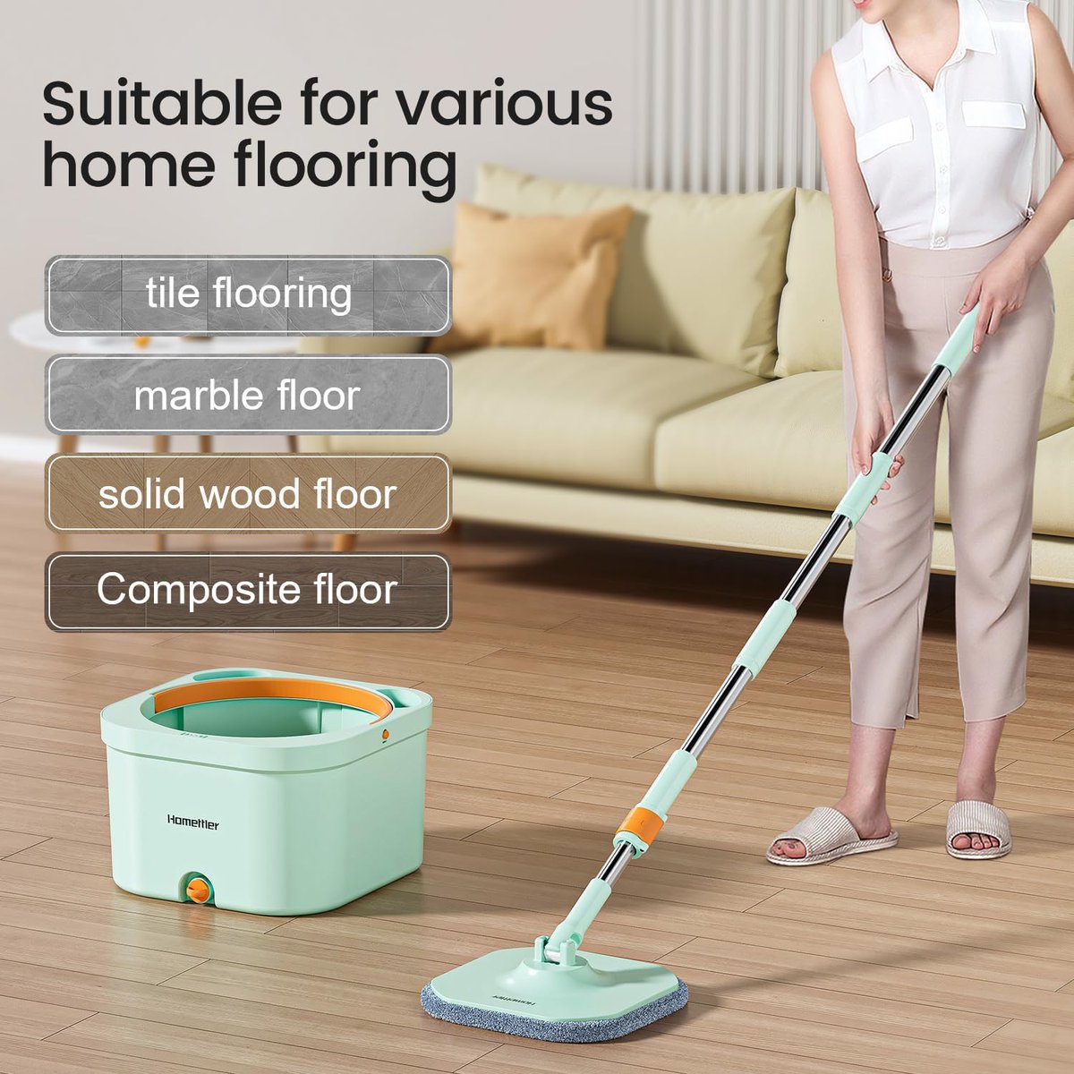 Buyereviews's tweet photo. Enhance your cleaning routine with the Spin Mop and Bucket. Enjoy a 30% discount. 

• Retail Price: $59.99
• Discounted Price: $41.99
• Promo Code: WSHYUH9Q
• View on Amazon: https://t.co/t4qDvo5oQu

#ad #deal

Follow us for daily savings: 
https://t.co/17iKjjUyvI https://t.co/4lCPYngZyT