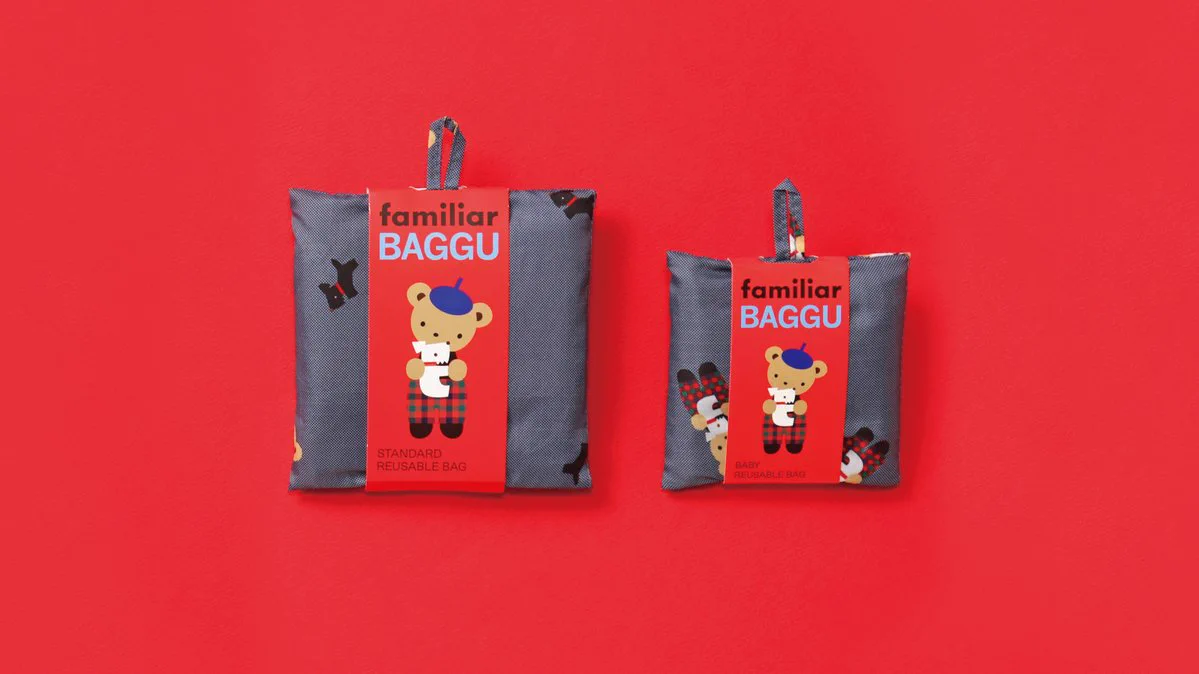 ファミリア×BAGGU♡S♡エコバッグ♡familiar♡WEB限定完売品 ファミリア on X: 