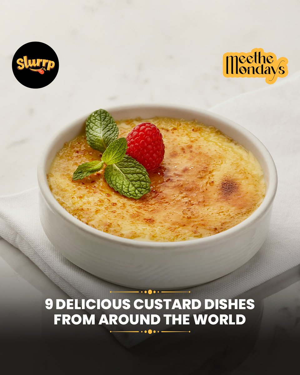A sweet start to the week starts here. 🍮Classic, smooth, and deliciously yummy custard, made with a handful of ingredients, is the perfect example of less is more. An honorary mention… dlvr.it/TKzh37 #Slurrpcommunity #Cookwithslurrp #meetheymonday #dessert #custard