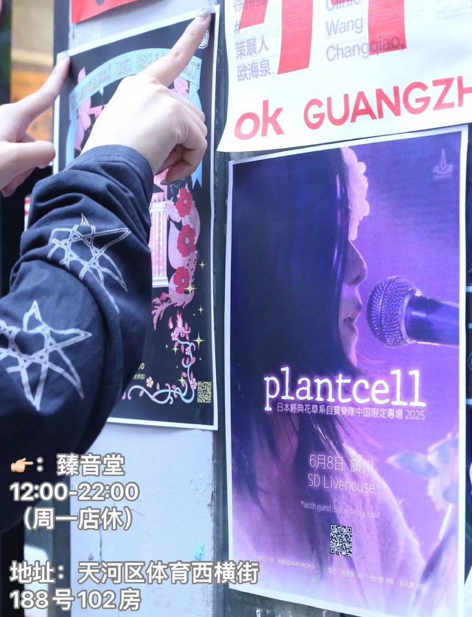 amemoyo_inc's tweet photo. Plant Cell ｜中国限定专场 🌷
广州 Guangzhou·@plantcellll 
#shoegaze #dreampop #beautifulnoise 
#plantcell #StrawberryLust #日系自赏 https://t.co/ZjZ7vWMVZm