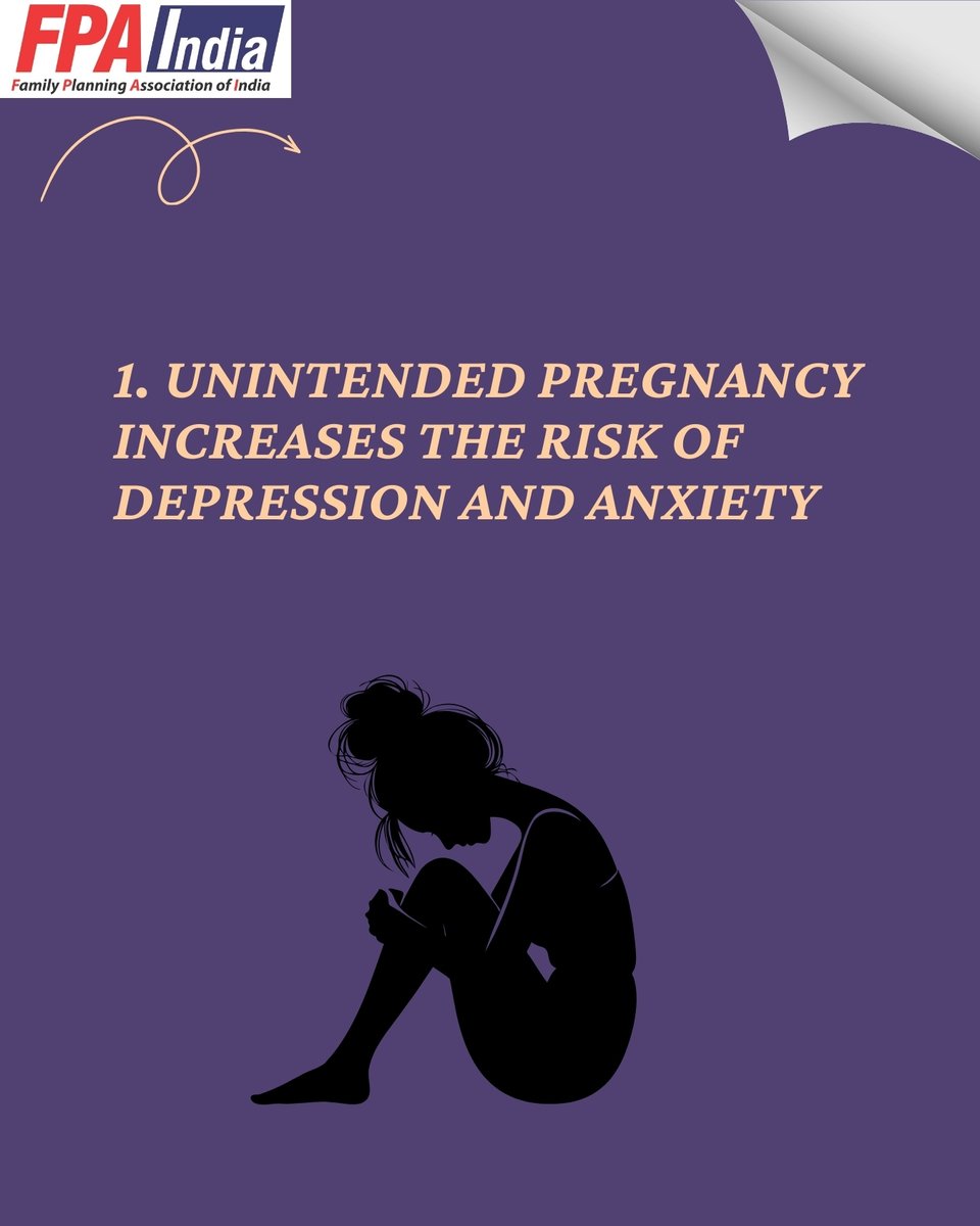 FPA_India's tweet photo. Did you know SRH IS LINKED TO MENTAL HEALTH?
From unintended pregnancy and gender-based violence to period shame and lack of safe spaces—many of these factors impact both the body and mind.

Here are 5 facts that highlight how mental health and SRHR are deeply connected https://t.co/GN5BYz0MYr