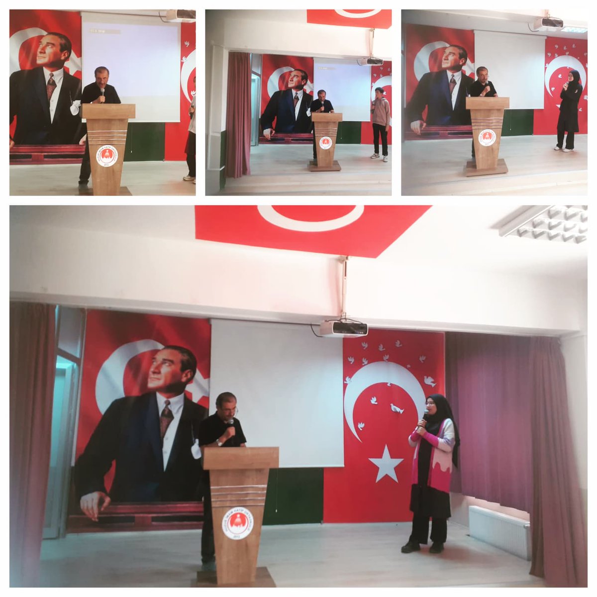 Huzurimamhatip's tweet photo. Okulumuzda ödüllü '40 Hadis' yarışması düzenlendi.
Din kültürü Zümremiz tarafından düzenlenen yarışma büyük heyecana sahne oldu. Hadis ezberi yapan tüm yavrularımız bizim nezdimizde birinci oldular.
#40hadis
#maarifmodeli https://t.co/mopsfjnvPA