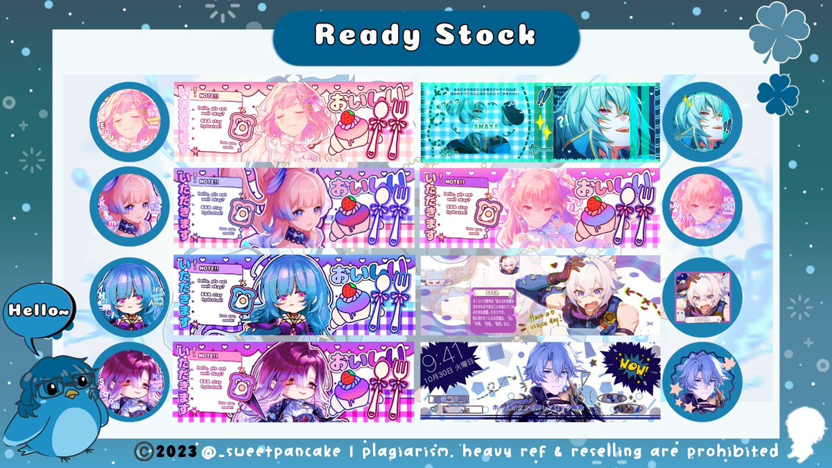 ☆ 【 Help RT? TYSM! 】☆

Halo! Aku kembali membawa RS CS yang sudah dirapikan~ Jajan yuk 💖? Ada gi, hsr, zzz, pjsk, ptn, dll. Kindly cek ALT for prici yaa 🙌 Happy jajank 😍🤝❗️

#zonaBA #zonajajan #zonauang