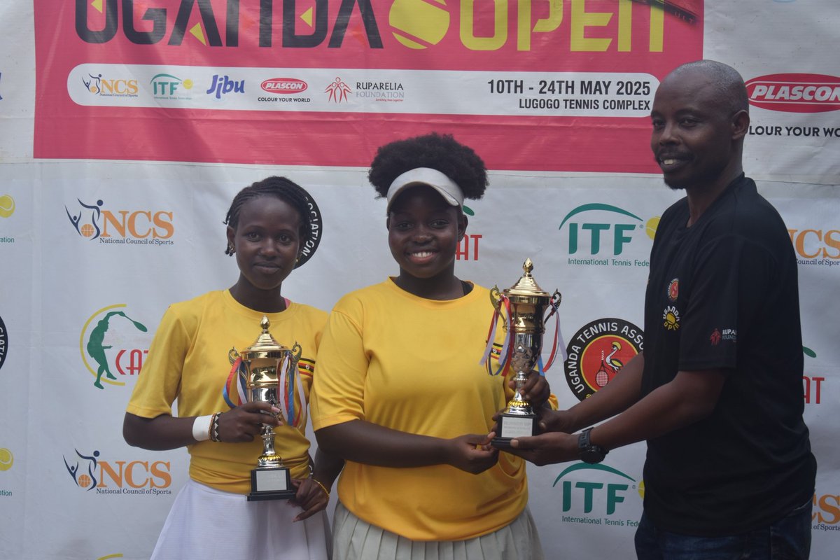 Uganda Tennis Associationᅠᅠᅠᅠᅠᅠᅠᅠᅠᅠᅠᅠᅠᅠᅠᅠᅠᅠᅠᅠᅠᅠᅠᅠ (@ugandatennis) on Twitter photo <a href="/UgandaTennis/">Uganda Tennis Associationᅠᅠᅠᅠᅠᅠᅠᅠᅠᅠᅠᅠᅠᅠᅠᅠᅠᅠᅠᅠᅠᅠᅠᅠ</a> Secretary General <a href="/alvinmboijana/">alvin mboijana</a> presented the Women's Doubles Runners Up Uganda Open 2025, Winnie Birungi/Abigail Mulungi Nabasinga.
#TennisUG #ugandatennisopen25 <a href="/UgandaTennis/">Uganda Tennis Associationᅠᅠᅠᅠᅠᅠᅠᅠᅠᅠᅠᅠᅠᅠᅠᅠᅠᅠᅠᅠᅠᅠᅠᅠ</a> Secretary General <a href="/alvinmboijana/">alvin mboijana</a> presented the Women's Doubles Runners Up Uganda Open 2025, Winnie Birungi/Abigail Mulungi Nabasinga.
#TennisUG #ugandatennisopen25