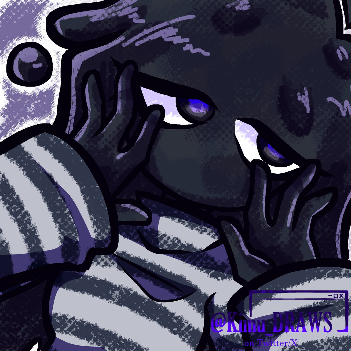 se me hizo muy linda, toca fanart-