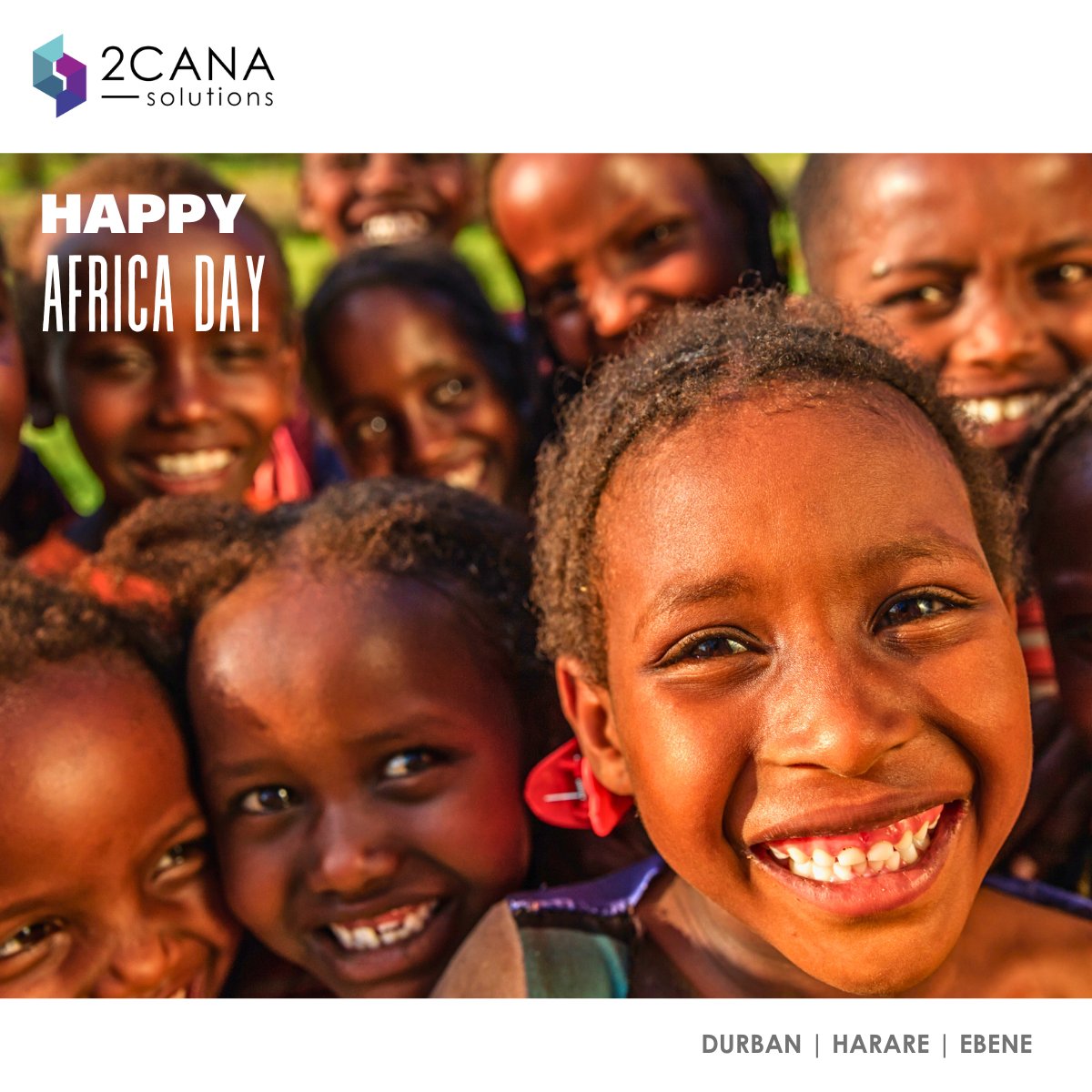 2Cana's tweet photo. Africa Day 2025: Empowering Africa, 2Gether: 

Today, we celebrate Africa Day—a tribute to unity, resilience, and the shared progress of our continent. It’s a time to reflect on how far we’ve come and to reaffirm our commitment to Africa’s future. https://t.co/jZiroQXFI7