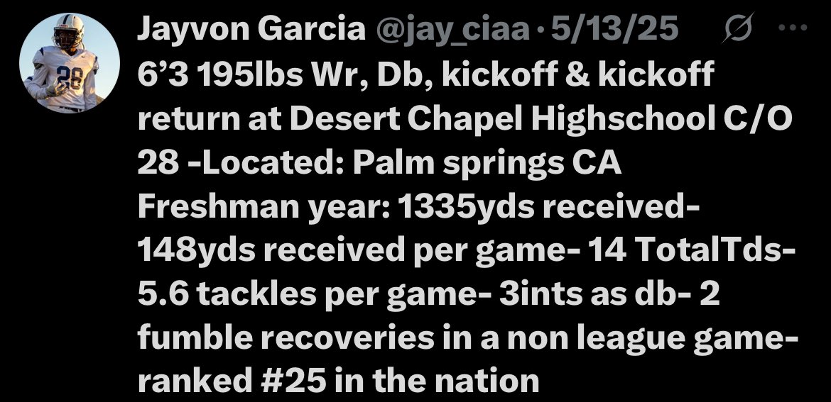 JayvonGarcia C’O 28 tweet media
