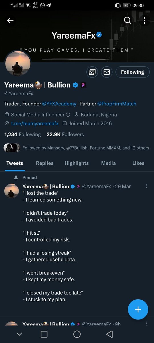 <a href="/DukeDarls/">BIG DUKE</a> <a href="/BlueberryFunded/">Blueberry Funded</a> <a href="/JBF_University/">JBF</a> <a href="/BlueberryMarcus/">Marcus Fetherston</a> <a href="/77Bullish/">77Bullish</a> <a href="/PartnersManager/">Rifat Rahman</a> <a href="/YareemaFx/">Yareema | Bullion🫆</a> <a href="/iamjuddah/">𝐉𝐮𝐝𝐝𝐚𝐡™</a> <a href="/EmmanBanks1/">Emman Banks</a> <a href="/DemetriusRO6/">Demetrius Remmiegius 🇰🇪</a>