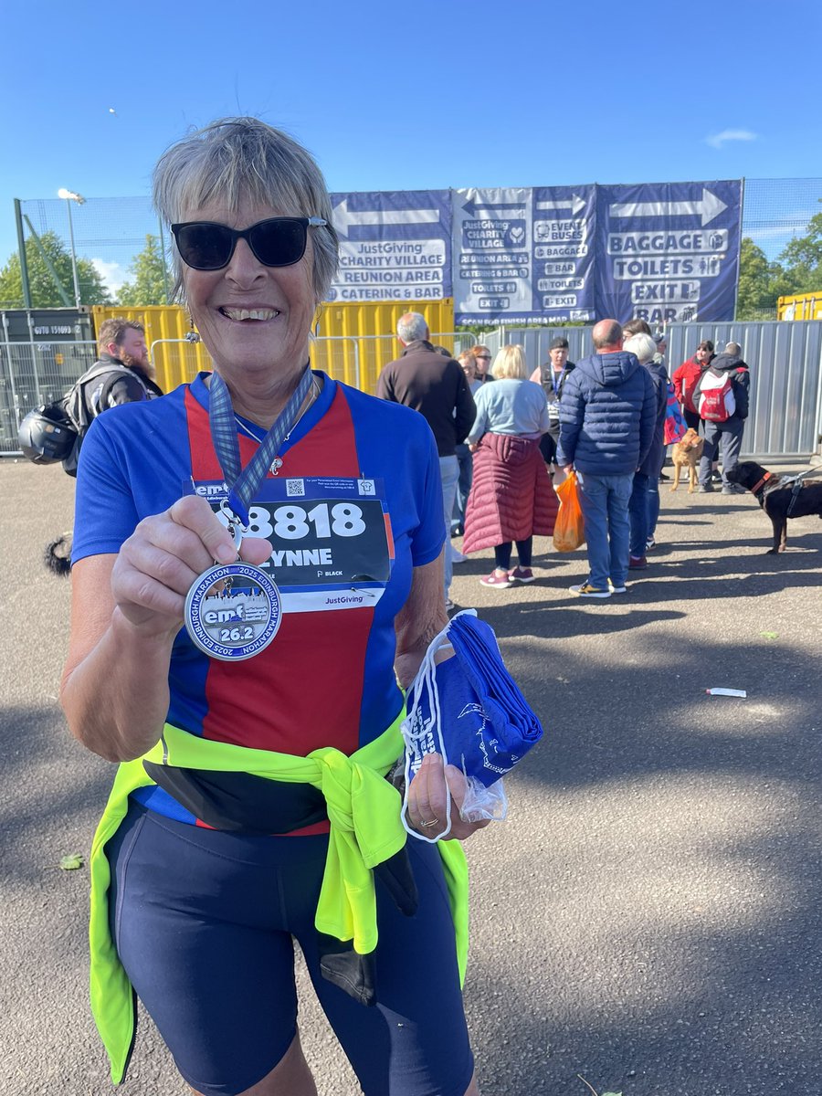 Lynne Drummond 💙 (@lynne_drummond) on Twitter photo Well i did it - not fast snd not pretty but i completed #EdinburghMarathon for <a href="/OrchardOCD/">Info Orchard</a> #ocd #bdd #hoarding. My 20th full marathon since 2012 at age 72. #healthyaging justgiving.com/page/lynne-dru… Well i did it - not fast snd not pretty but i completed #EdinburghMarathon for <a href="/OrchardOCD/">Info Orchard</a> #ocd #bdd #hoarding. My 20th full marathon since 2012 at age 72. #healthyaging justgiving.com/page/lynne-dru…