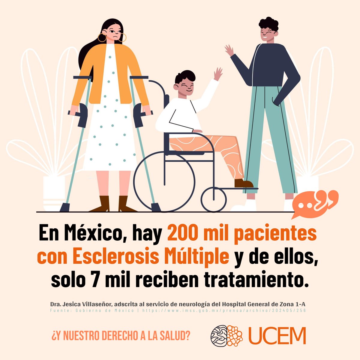 En 2019, se aprobó celebrar el Día Nacional de la #𝗘𝘀𝗰𝗹𝗲𝗿𝗼𝘀𝗶𝘀𝗠ú𝗹𝘁𝗶𝗽𝗹𝗲 el último miércoles de mayo y hoy llegamos a esta fecha señalando el largo camino que aún nos falta recorrer en el cuidado de la salud y el bienestar de todas las personas con esta condición.