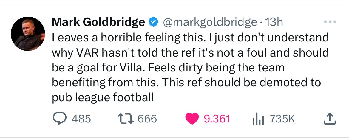 munichvilla1982's tweet photo. Respect to the United fans who are also slamming the decision yesterday #avfc #MUFC https://t.co/39Y3v1ZtvD