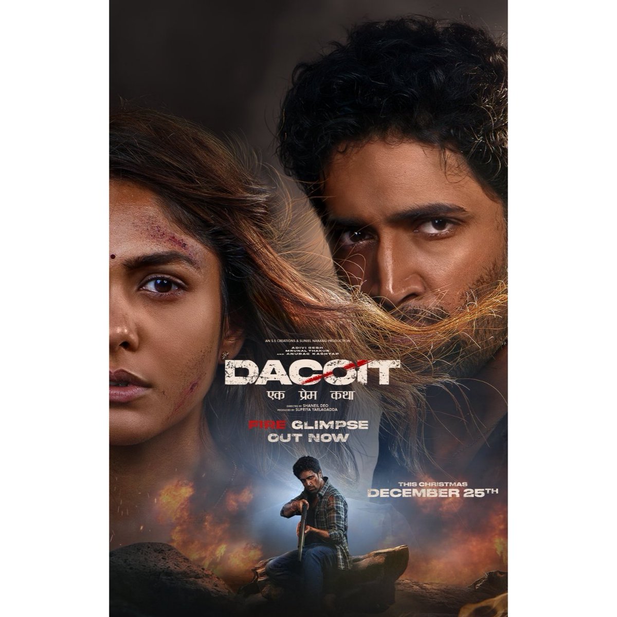 moviemanblogger's tweet photo. DACOIT FIRST GLIMPSE OUT NOW
.
.
#shrutihassan #MrunalThakur #dacoit #dacoitglimpse #DACOITFire #adivisesh #dacoitalovestory #shanieldeo #anuragkashyap #sscreations #bheemsceciroleo #moviemanblogger
.
.
@moviemanblogger https://t.co/Z2y4jbVwfv