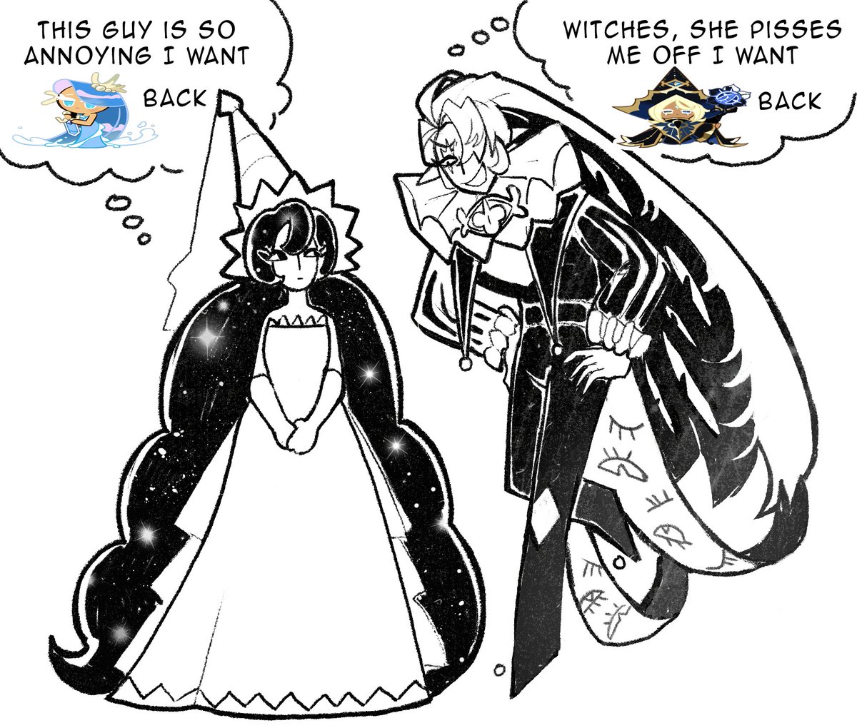 charvoschitoil's tweet image. the slumbering moon and the beast of deceit 
#crk #moonlightcookie #shadowmilkcookie