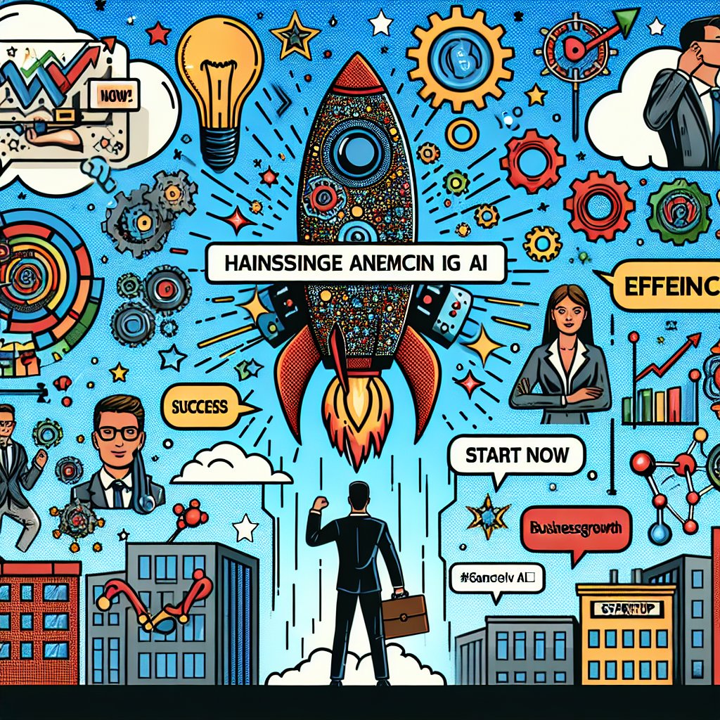 🚀 Nutze die Kraft der generativen KI, um dein Business auf das nächste Level zu heben! Effizienz, Innovation und Erfolg warten auf dich. Start now! #Innovation #AI #BusinessGrowth