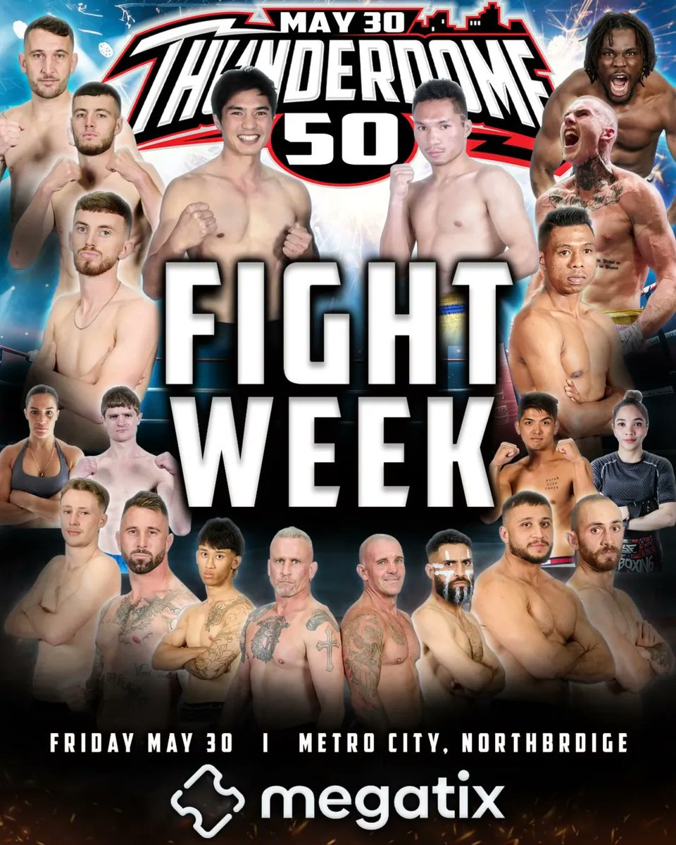 It's Fight Week in Australia 

Double Irish interest on Thunderdome 50 as Owen Corrigan &amp; Binny Folan are both in action 

Corrigan returns for fight 3 as a pro as he takes on Owen Munster over 4 rounds in a light Heavyweight contest 

Folan rematches Rusty Oates for the Nitro