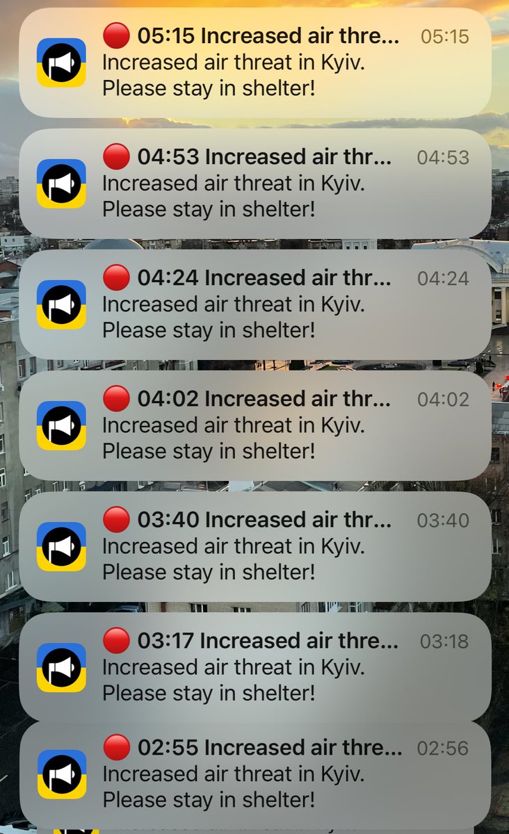 Another hellish night in Kyiv — the third in a row. How is it still not clear? Putin is sabotaging every peace effort — and he won’t stop unless he’s forced to.