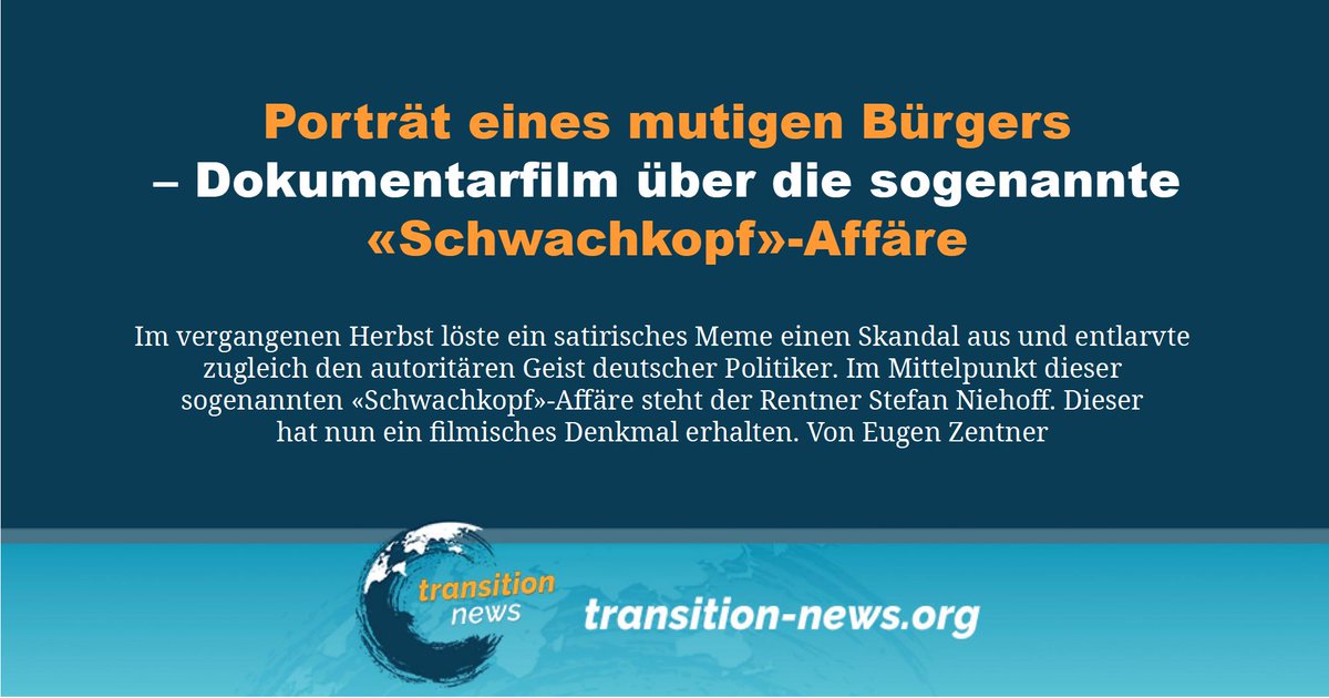 C_Transition2's tweet photo. #Satire gilt seit jeher als eine #Kunstform, mit der Kritik an der #Obrigkeit geübt wird. Sie erfolgt von unten nach oben und dient als #Ventil gerade für die einfachen Bürger.
Weiterlesen ... (https://t.co/zlH5lrYruf)
#transitionnews #Kritik #Politik #Satire #Meinungsfreiheit https://t.co/lAO9OYkXHP