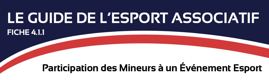🎮 Nouvelle fiche pratique @uaef_officiel
La participation des mineurs à des événements Esport 

drive.google.com/file/d/1UjtGeE…

#Esport #UAEf #FichePratique #Mineurs #RéglementationEsport