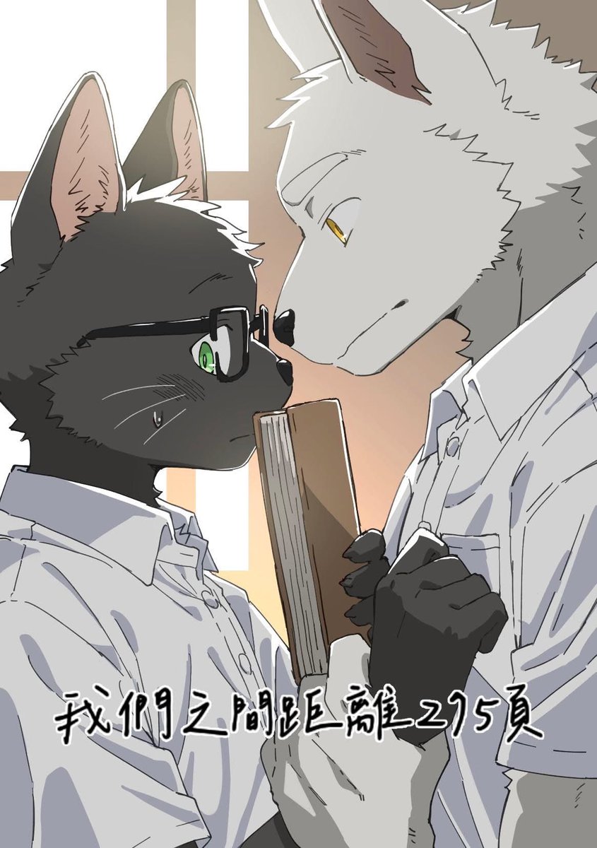我今年會在6月14日的 Furrymosa 販售我寫的小說《我們之間距離275頁》，目前在進行印量調查：
forms.gle/ijtVj3feTHWeoH…
內有兩個章節的試閱，歡迎大家閱讀和填寫！
很高興阿鹽幫我繪製封面和插圖，畫出我很想要的感覺
