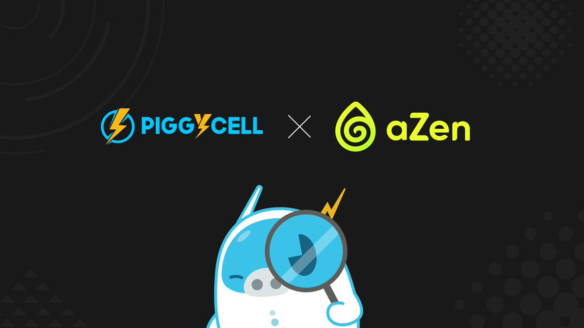 piggycell's tweet image. ⚡️Partnership Announcement⚡️

We're happy to team up with @azen_protocol  to gear up #DePIN💥

🔌 Real-world power meets universal computing.
🔐 aZen tokenizes computing resources for seamless integration.

This partnership opens up new possibilities for both Piggycell and aZen…