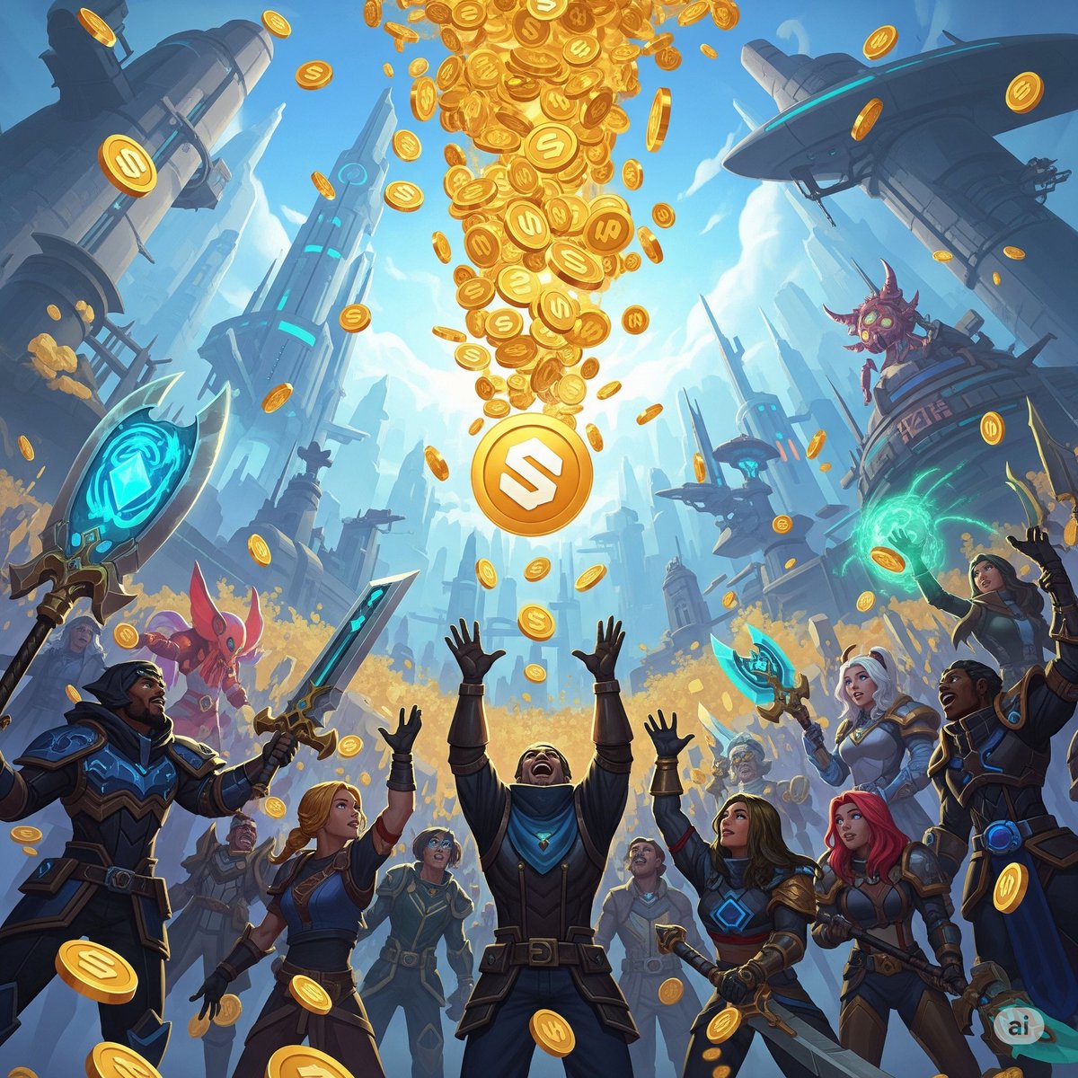MetaCraftArena's tweet photo. 🚨 Massive $SKILLZ Airdrop Incoming!
The arena calls — and it's bringing rewards.
💰 Early players = early power
🔥 First movers = future legends
Don’t miss this drop. Stay sharp.
#MetaCraftArena #SkillzCoin #AirdropHype #CryptoMeme #SkillzCoin #DegensUnite #CryptoTwitter #CryptoHumor #Crypto #DeFiCommunity