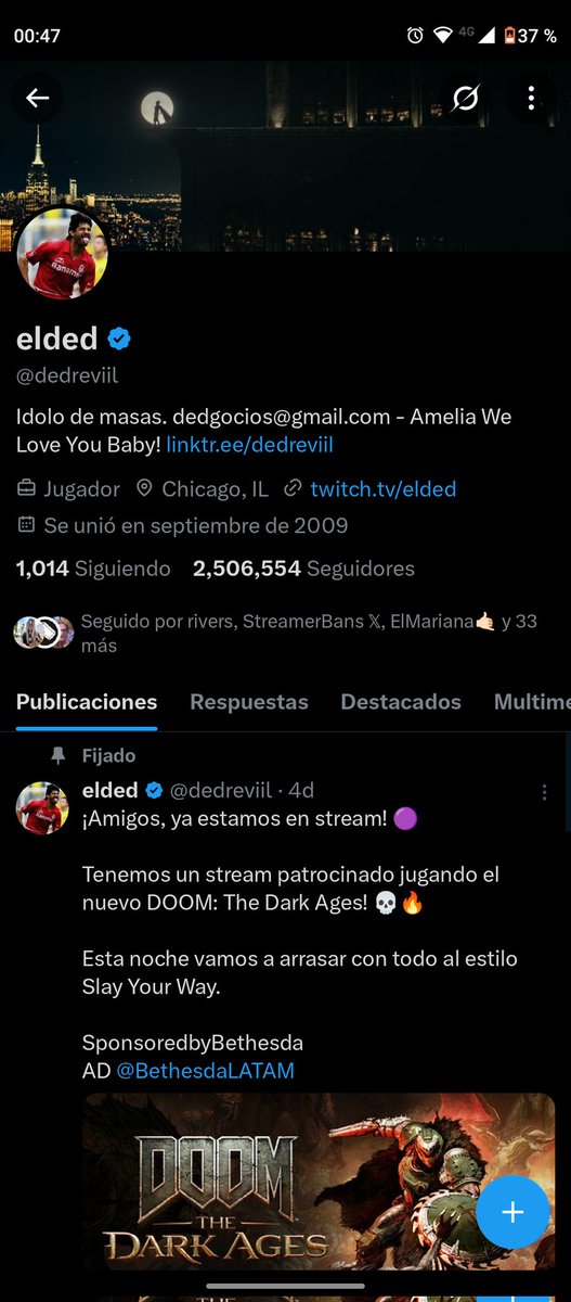 _cxstrx's tweet photo. después de 5 años @dedreviil me desbloqueo d X, nunca supe pq me bloqueo pero bueno, gracias y tq https://t.co/KxNAYBuoVy