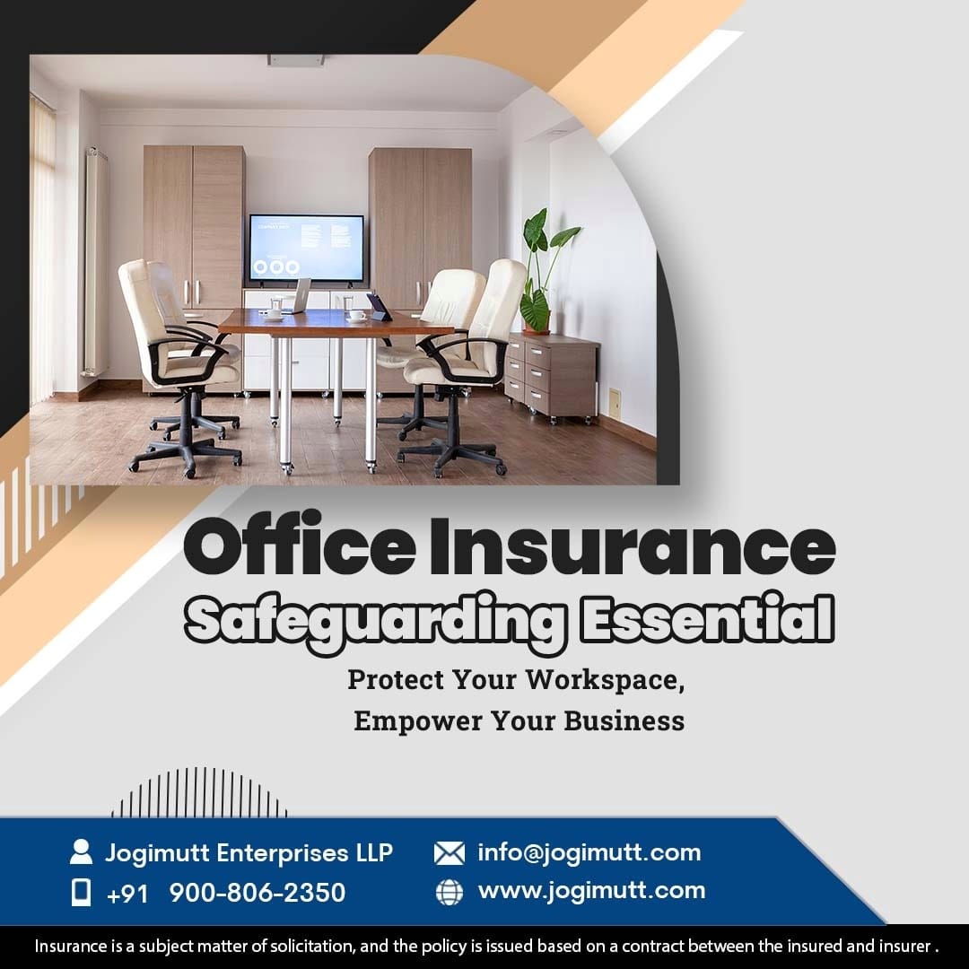 jogimuttent's tweet image. Office Insurance: Safeguarding Essentials to Protect Your Workspace and Empower Your Business, office insurance is more than just a policy-it’s a vital safeguard for your business’s future.
#OfficeInsurance #SecureYourBusiness #Jogimuttent #Jogimutt #Bangalore #Insure
