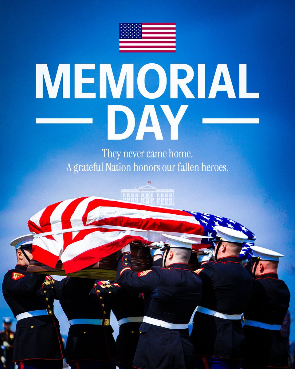 FreedomSWM's tweet photo. Thank you to all who made the ultimate sacrifice for our country. 

 May we all honor and respect their memory and their families.   🙏

God bless our troops.  🇺🇲
#FreedomIsNotFree #MemorialDay https://t.co/83L7N0IhGY