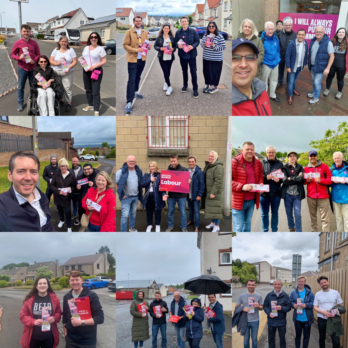 Glasgow Labour Group (@labour_gcc) on Twitter photo Just some of Glasgow Labour out over weekend backing <a href="/DavyRussell4HLS/">Davy Russell MSP</a> in the upcoming by-election.
Davy’s rooted in this community — and he’ll always put Hamilton, Larkhall and Stonehouse first.
Vote Labour on 5th June 🌹 Just some of Glasgow Labour out over weekend backing <a href="/DavyRussell4HLS/">Davy Russell MSP</a> in the upcoming by-election.
Davy’s rooted in this community — and he’ll always put Hamilton, Larkhall and Stonehouse first.
Vote Labour on 5th June 🌹