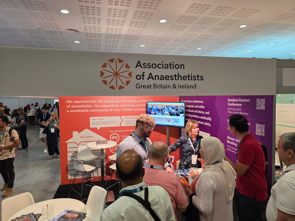 Nicola Heard (@nicolaheard) on Twitter photo Delighted to be representing <a href="/Assoc_Anaes/">Association of Anaesthetists</a> at #EA25. It’s great to let delegates know about our great guidelines and events. Delighted to be representing <a href="/Assoc_Anaes/">Association of Anaesthetists</a> at #EA25. It’s great to let delegates know about our great guidelines and events.