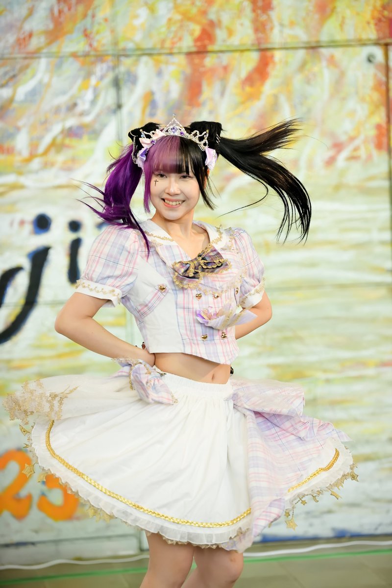 uraegu's tweet image. 2025/5/25 無銭ライブは福来る vol.3 野外フェスSP
@はんつかスカイコム広場
#MIKADO #みかどちゃん #亂亂 #ろんろん