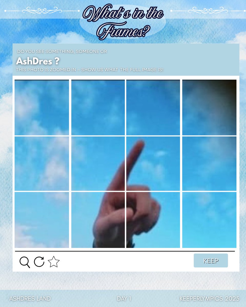 AshDresLand's tweet photo. Let’s start with this first zoomed-in photo.
Can you guess what it is?🤔 https://t.co/K2yIDiTGbo