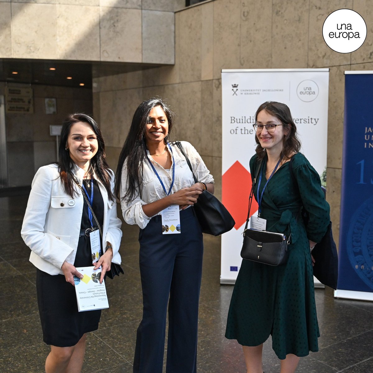 Una_Europa (@una_europa) on Twitter photo 👋Cześć Una Europa! Witamy na <a href="/JagiellonskiUni/">Uniwersytet Jagielloński</a> 🤗
🇵🇱This week we're in sunny Kraków for the Una Europa General Assembly, bringing together over 350 members of our alliance community to:
💭Envision our future
👣Identify the steps we need to make that happen
💪Let's get started! 👋Cześć Una Europa! Witamy na <a href="/JagiellonskiUni/">Uniwersytet Jagielloński</a> 🤗
🇵🇱This week we're in sunny Kraków for the Una Europa General Assembly, bringing together over 350 members of our alliance community to:
💭Envision our future
👣Identify the steps we need to make that happen
💪Let's get started!