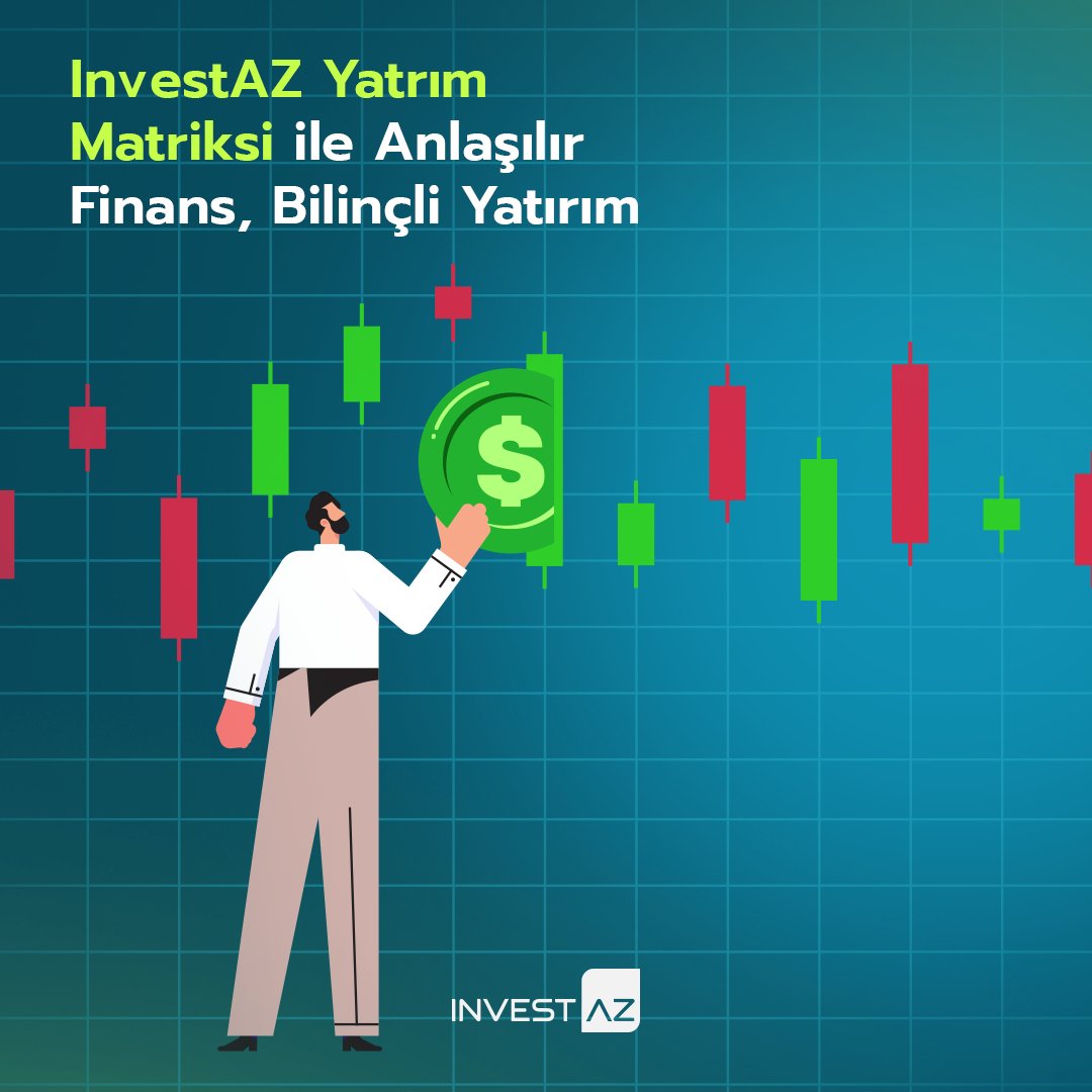 InvestAZ Yatırım Matriksi ile karmaşık finansal piyasaları sizin için sadeleştirdik, daha anlaşılır hale getirdik. InvestAZ Yatırım Matriksi ile siz de tanışın, yatırım kararlarınızı daha bilinçli ve kolay şekilde almanın rahatlığını yaşayın.

#InvestAZ  #YatırımMatriksi