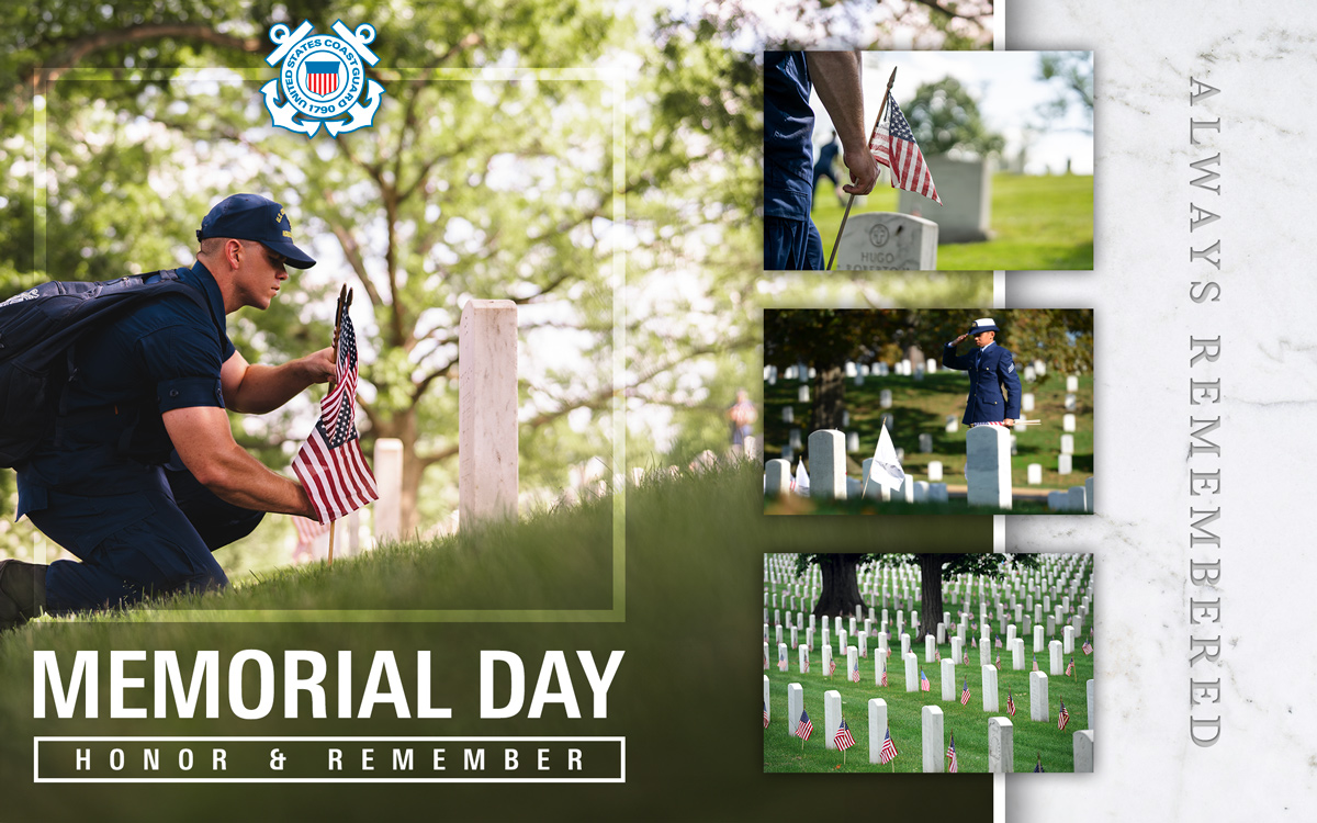 U.S. Coast Guard (@uscg) on Twitter photo Today, we honor the brave service members who gave their lives for our freedom.
The U.S. Coast Guard remembers their sacrifice—and we carry their legacy.
<a href="/DeptofDefense/">Department of Defense 🇺🇸</a> <a href="/DHSgov/">Homeland Security</a> <a href="/Sec_Noem/">Secretary Kristi Noem</a>
#USCG #MemorialDay Today, we honor the brave service members who gave their lives for our freedom.
The U.S. Coast Guard remembers their sacrifice—and we carry their legacy.
<a href="/DeptofDefense/">Department of Defense 🇺🇸</a> <a href="/DHSgov/">Homeland Security</a> <a href="/Sec_Noem/">Secretary Kristi Noem</a>
#USCG #MemorialDay