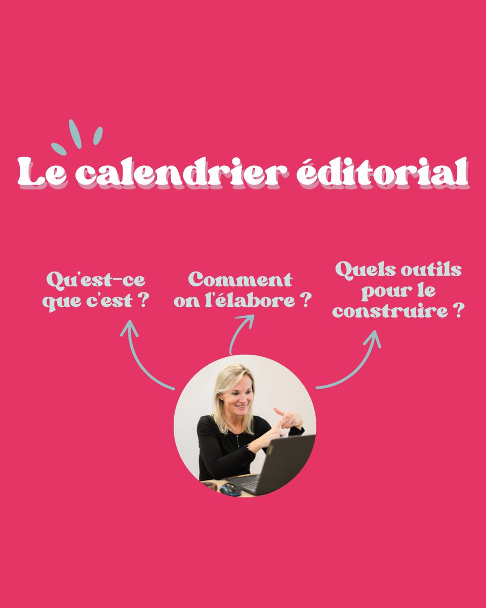 Un calendrier éditorial est un outil pour planifier, organiser et optimiser vos publications sur les réseaux sociaux.

Pour le réaliser :
Identifiez votre public
Choisissez vos canaux
Définissez vos objectifs
Planifiez vos contenus
Analysez les performances