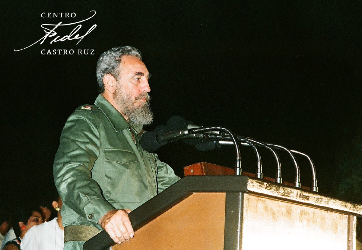 #FidelPorSiempre. "Nuestro Partido no constituye un grupo aparte, nuestro Partido es un representante de nuestra sociedad, de las cualidades y virtudes de nuestra sociedad; sin él no habría sido posible esta lucha, esta resistencia". #DePieYCombatiendo