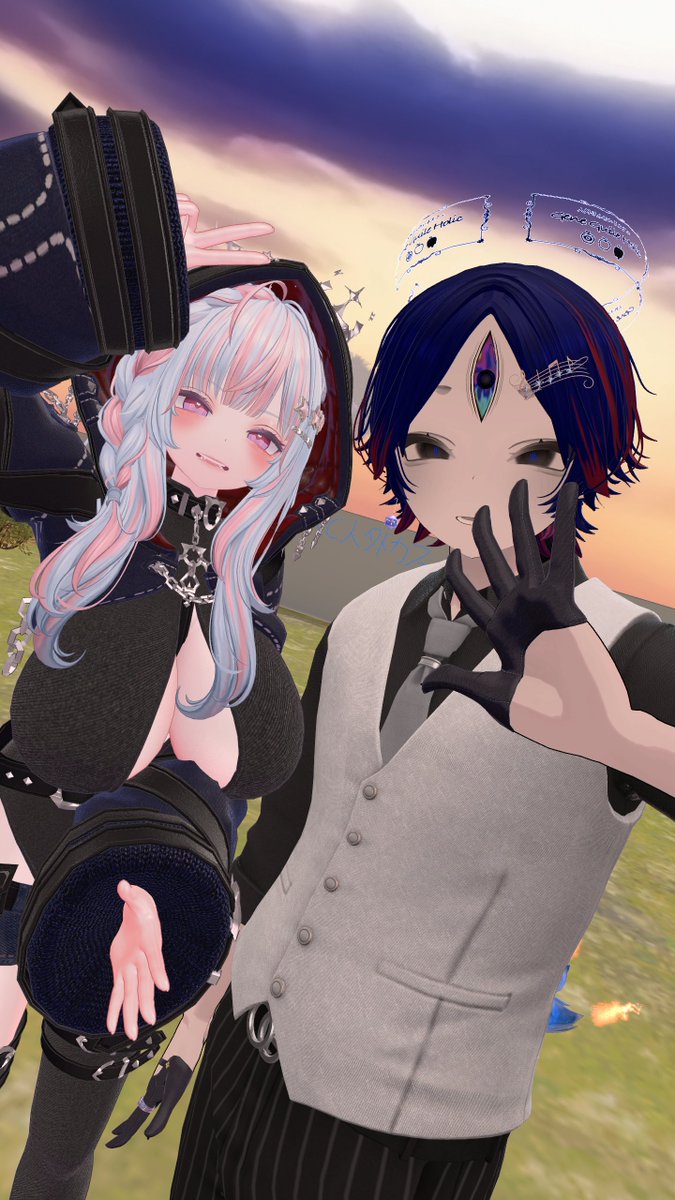 #VRC人外カフェ へのご来店ありがとうございました！

今回は店内をウロウロしてたのでアフターで２ショ申し込まれた以外に写真が無い......
次は店内の様子をもっとカメラ魔法に収めておきますね...

それはそれとして次の営業は今週末です！
みなさまの”ご遭難”お待ちしております！