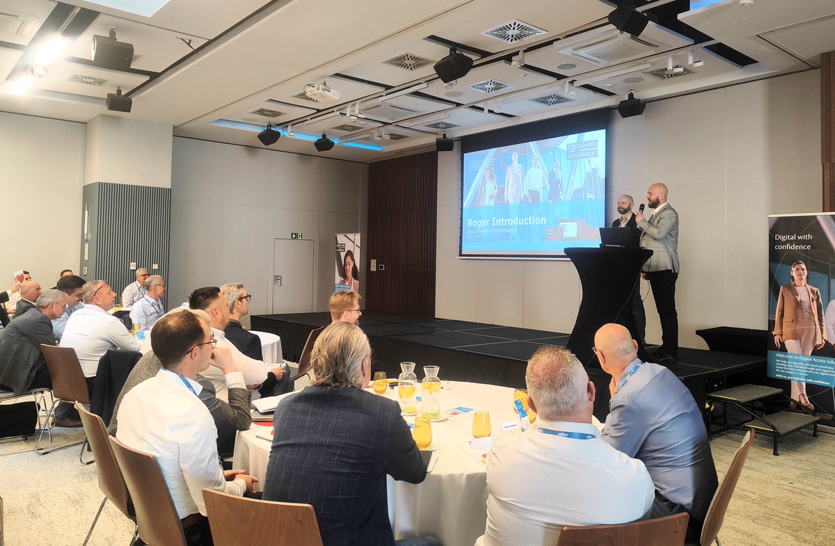 roger_company's tweet photo. Last week, we took part in DAS Deep Dive 2025 in Gdańsk – a meeting of companies from Central Europe operating within ASSA ABLOY’s Digital Access Solutions, where we jointly analyzed trends, shared knowledge, and laid the foundations for further collaboration. https://t.co/OrKyQmp88N