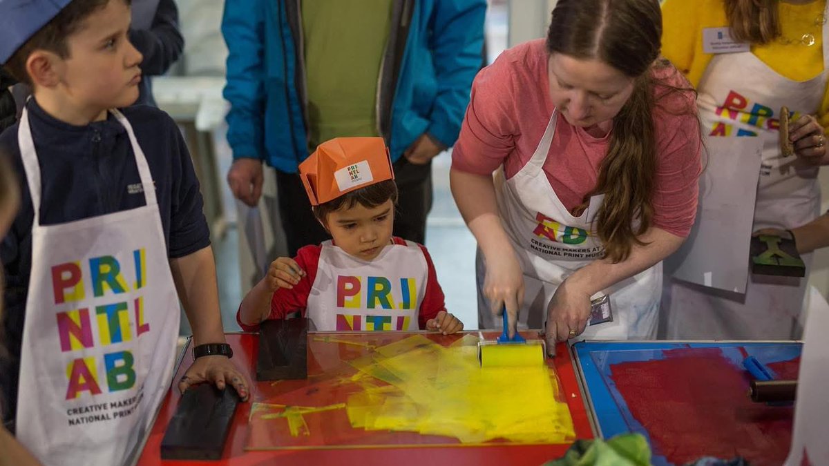 Did you know that Ireland is the first, and only, country in the world to have a national day of free creativity for children and young people under 18?

Celebrate Cruinniú na nÓg with us on Saturday 7 June with a fun day of drop-in PrintLab workshops!

@creativeireland