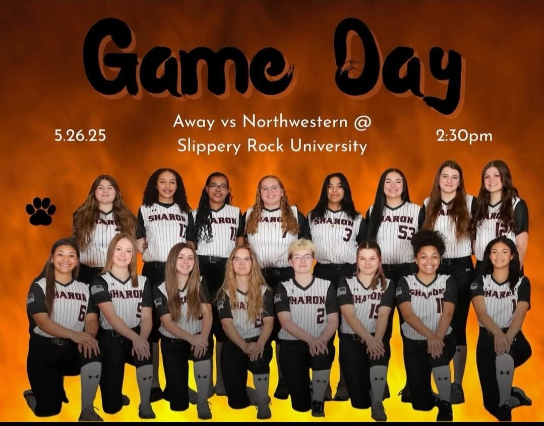 GAME DAY! DISTRICT 10 FINALS! 

⌚ - 2:30PM vs Northwestern Wildcats 

🛣️ - @ Slippery Rock University 
Kasnevich Field 

Let's Go Tigers!
