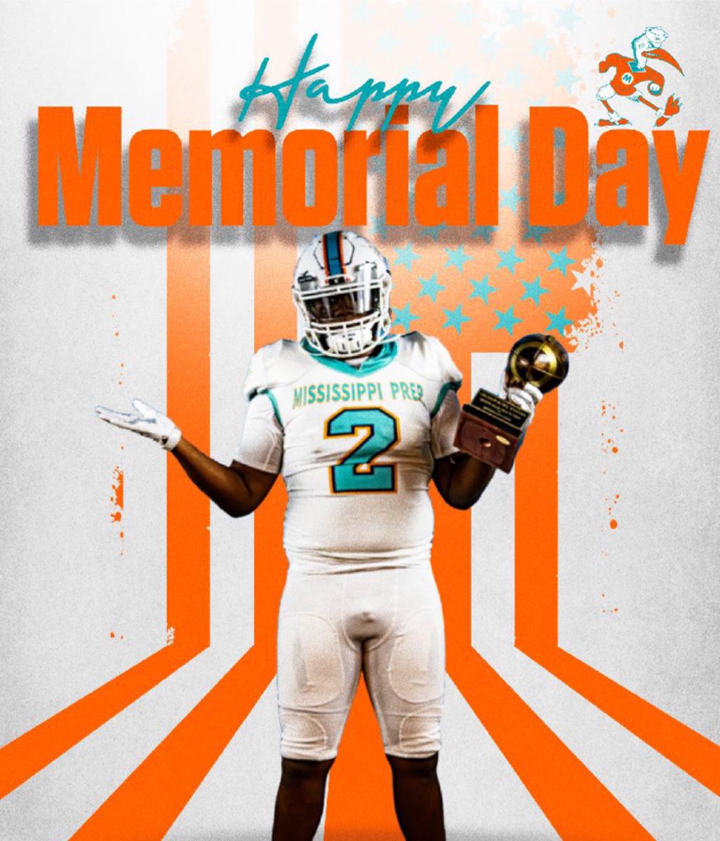 Happy Memorial Day <a href="/TMCCCOLLEGE/">The Mississippi CC College - Athletics</a>