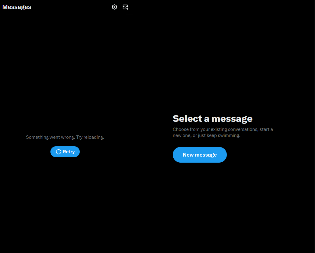 I'm going to scream if its down again. Trying to send out updates