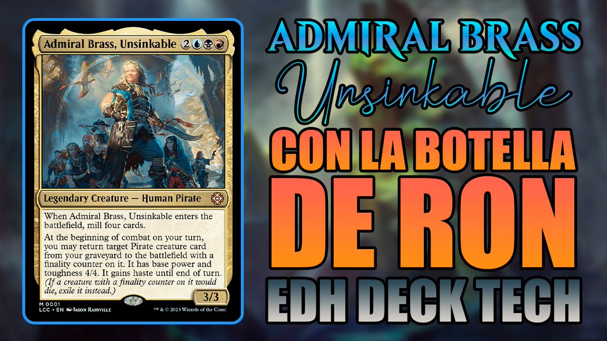 Mi historia con los piratas viene del primer Ixalan, aposte por ellos en estándar y no me dieron malos resultados. Fue ver a la comandante y comprar el precon inmediatamente, lo mismo que me ocurrió con Pantlaza.
¡Preparaos para el abordaje, marineros!